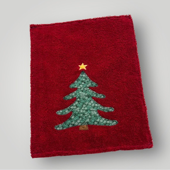 Lot/3 𝑯𝒂𝒏𝒅𝒎𝒂𝒅𝒆 Holiday Christmas Hand Towels 🎁 - Picture 10 of 16